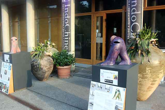 Exhibition at IndoChine Hamburg