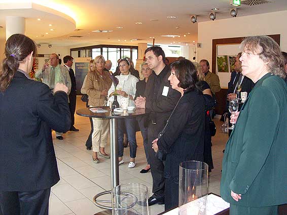 The audience of the opening