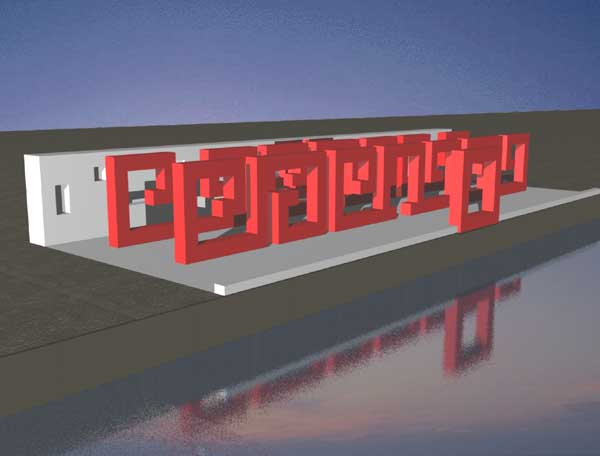 Chinesische Fensterelemente