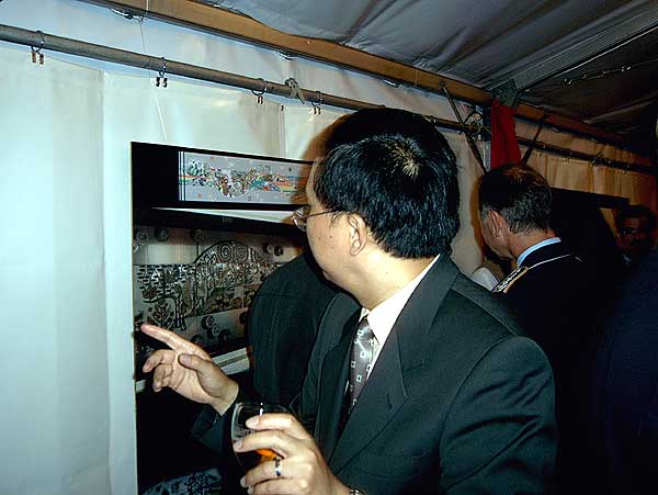 Gäste auf dem 3. Mondfest der Hamburgischen Landesvertretung zu Berlin