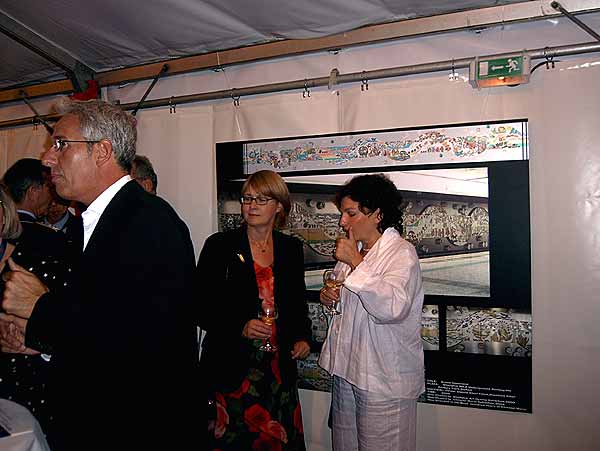 Gäste auf dem 3. Mondfest der Hamburgischen Landesvertretung zu Berlin