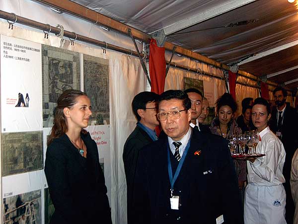 Gäste auf dem 3. Mondfest der Hamburgischen Landesvertretung zu Berlin